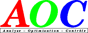 AOC: Analyse-Optimisation-Controle