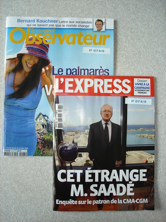 L'Express et le Nouvel Observateur