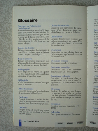 Glossaire