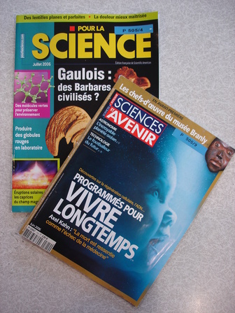 Pour la science et Sciences et avenir