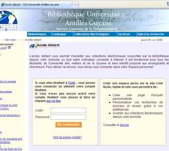 Acc&egrave;s distant