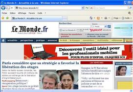 Le site web du Monde